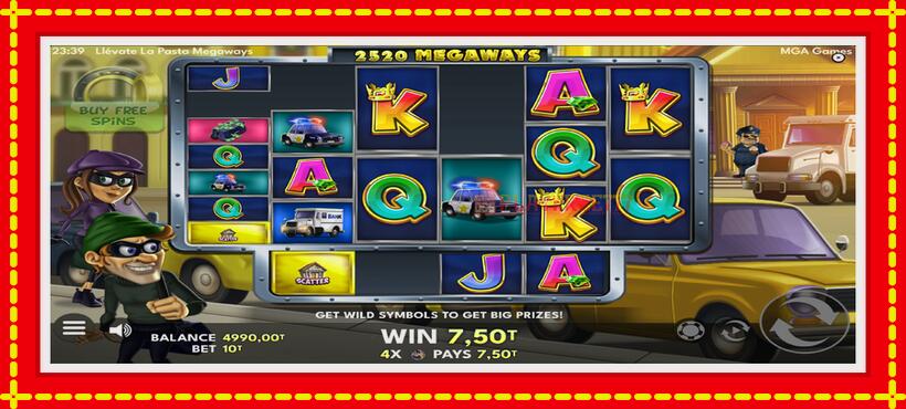 Slot machine Llevate la Pasta Megaways with access to free game online, picture 3