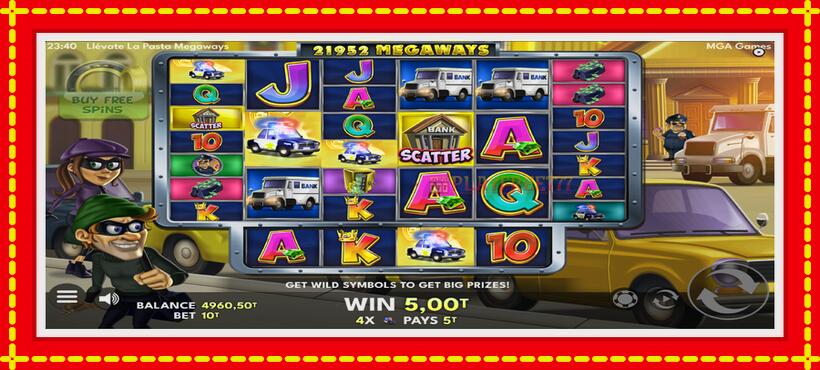 Slot machine Llevate la Pasta Megaways with access to free game online, picture 4