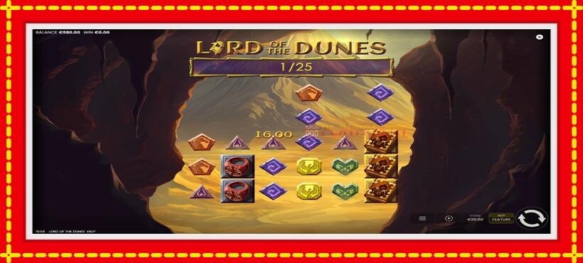 Slot machine Lord of the Dunes with access to free game online, picture 3