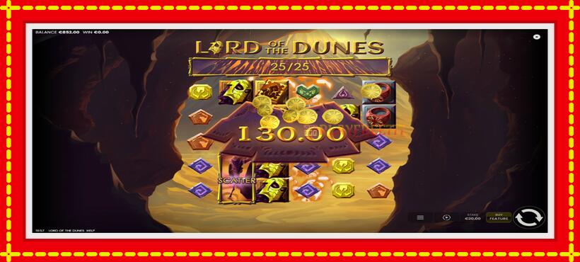 Slot machine Lord of the Dunes with access to free game online, picture 4