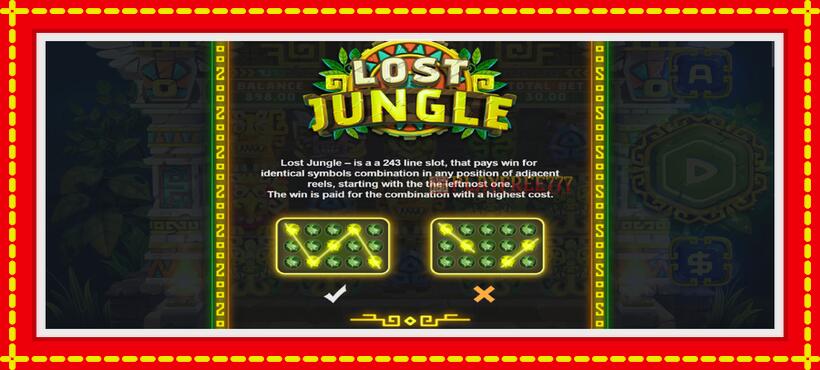 Slot machine Lost Jungle with access to free game online, picture 5