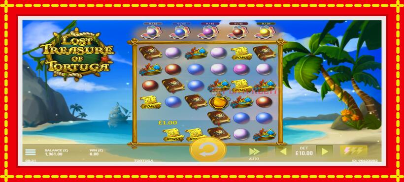 Slot machine Lost Treasure of Tortuga with access to free game online, picture 3