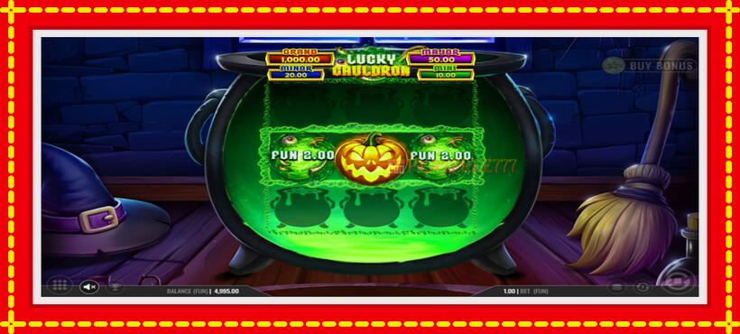 Slot machine Lucky Cauldron with access to free game online, picture 3