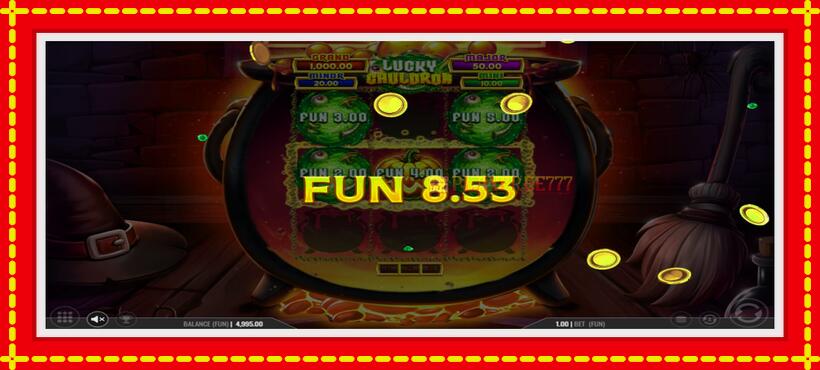 Slot machine Lucky Cauldron with access to free game online, picture 4