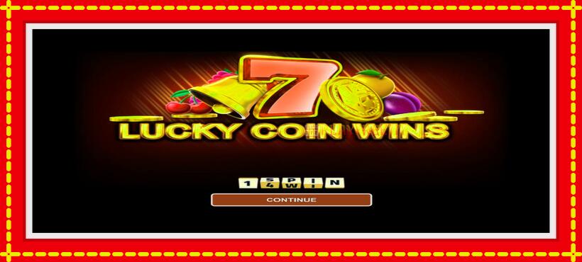 Slot machine Lucky Coin Wins with access to free game online, picture 1