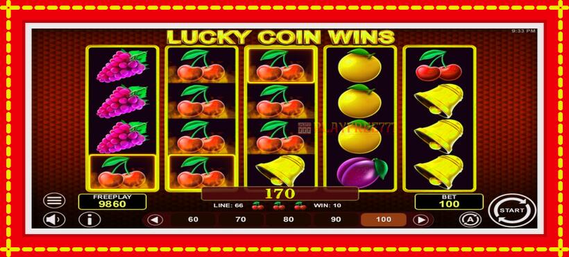 Slot machine Lucky Coin Wins with access to free game online, picture 3