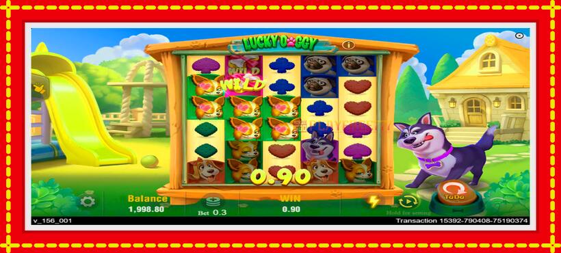 Slot machine Lucky Doggy with access to free game online, picture 2