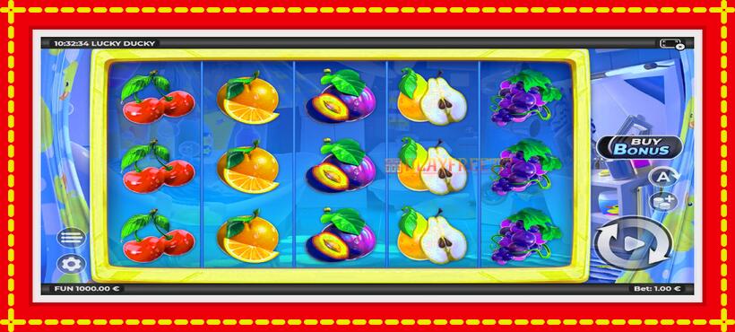 Slot machine Lucky Ducky with access to free game online, picture 2