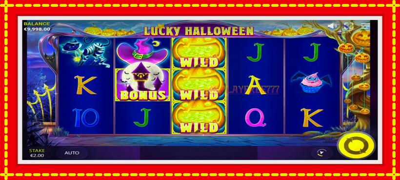 Slot machine Lucky Halloween with access to free game online, picture 2