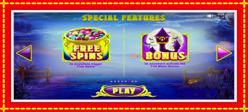 Slot machine Lucky Halloween with access to free game online, picture 6