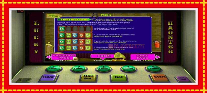 Slot machine Lucky Haunter with access to free game online, picture 5