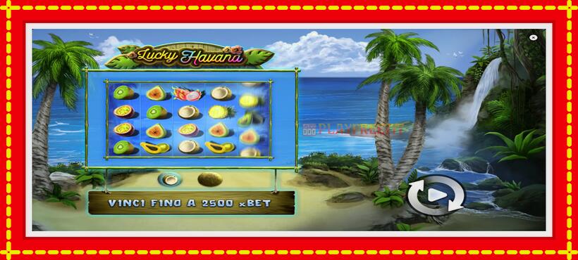 Slot machine Lucky Havana with access to free game online, picture 1