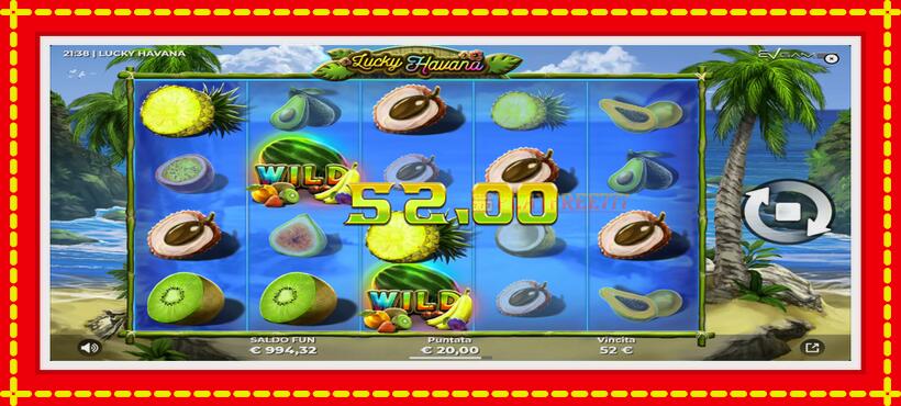 Slot machine Lucky Havana with access to free game online, picture 4