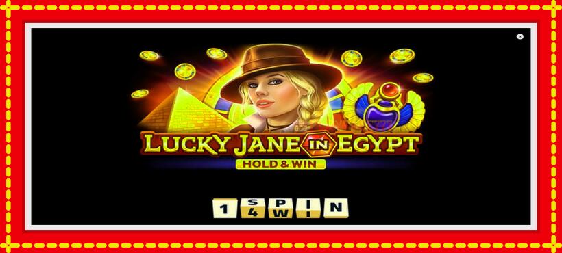 Slot machine Lucky Jane in Egypt Hold & Win with access to free game online, picture 1