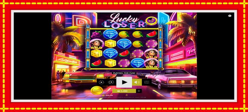 Slot machine Lucky Loser with access to free game online, picture 1