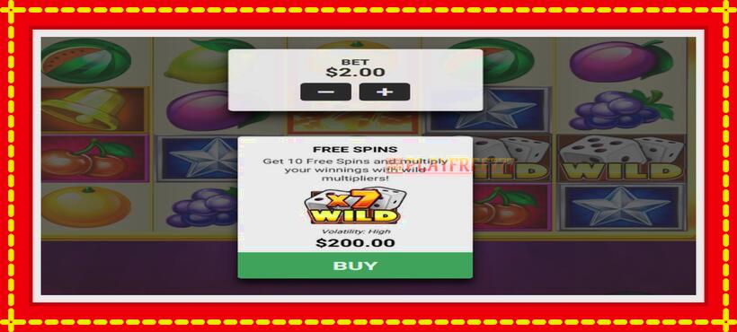 Slot machine Lucky Multifruit with access to free game online, picture 4