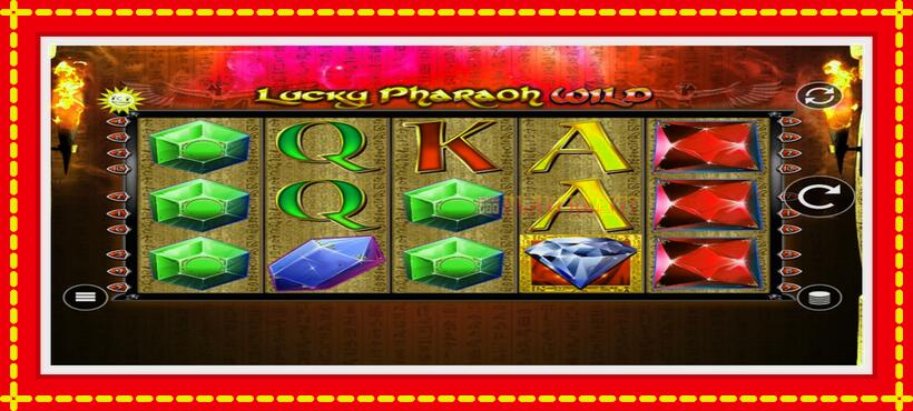 Slot machine Lucky Pharaoh Wild with access to free game online, picture 1