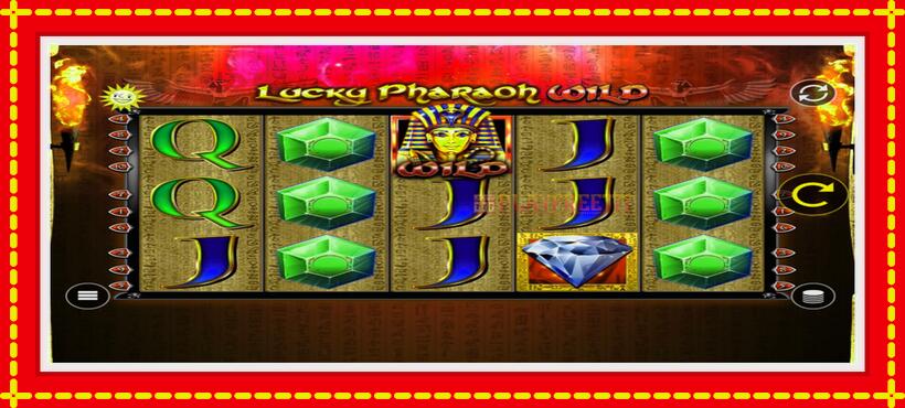 Slot machine Lucky Pharaoh Wild with access to free game online, picture 2