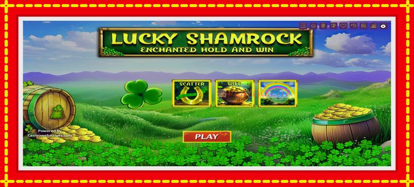 Slot machine Lucky Shamrock - Enchanted Hold and Win with access to free game online, picture 1