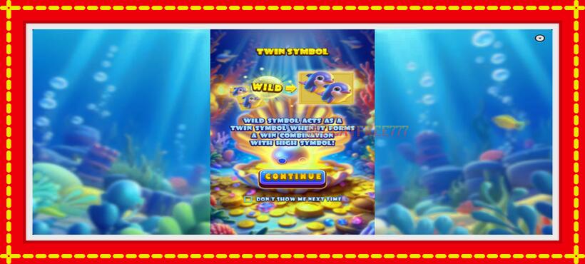 Slot machine Lucky Twin Sea with access to free game online, picture 1