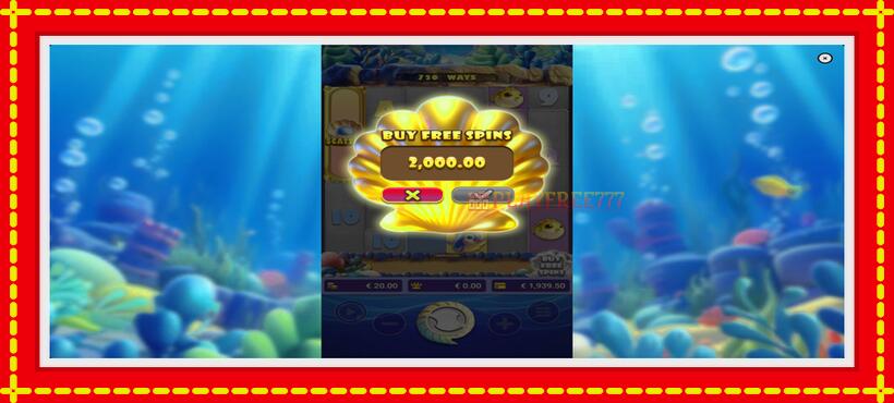 Slot machine Lucky Twin Sea with access to free game online, picture 3