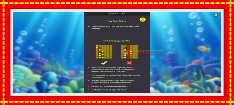 Slot machine Lucky Twin Sea with access to free game online, picture 7