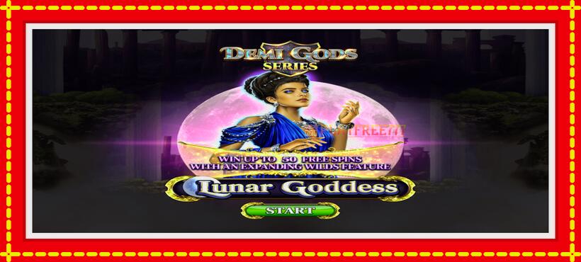 Slot machine Lunar Goddess with access to free game online, picture 1