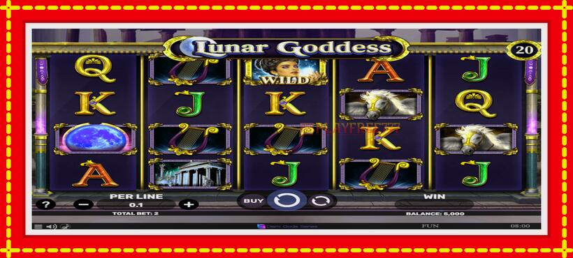 Slot machine Lunar Goddess with access to free game online, picture 2