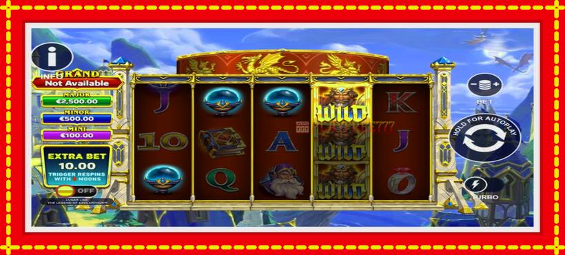 Slot machine Lunar Link: The Legend of King Arthur with access to free game online, picture 2