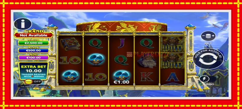 Slot machine Lunar Link: The Legend of King Arthur with access to free game online, picture 3