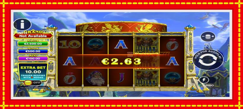 Slot machine Lunar Link: The Legend of King Arthur with access to free game online, picture 4