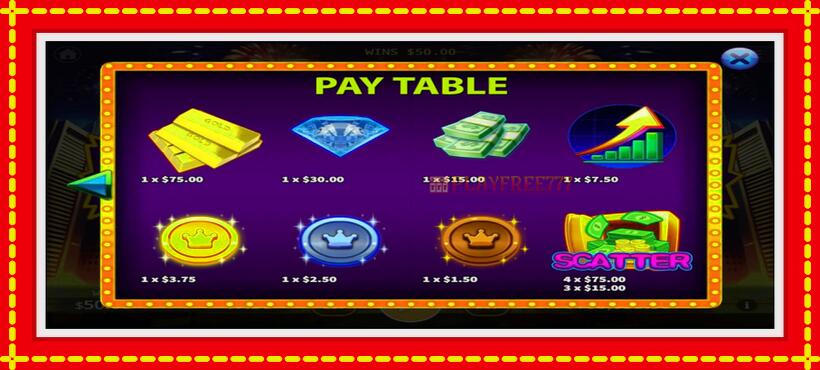 Slot machine Luxury Vegas with access to free game online, picture 5