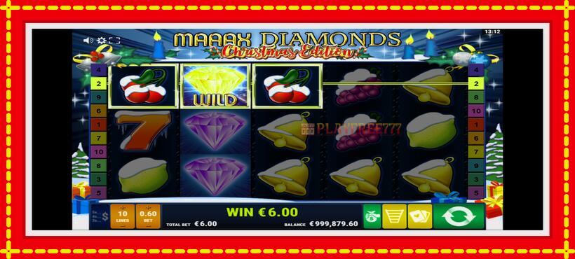 Slot machine Maaax Diamonds with access to free game online, picture 2