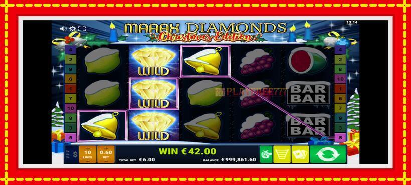 Slot machine Maaax Diamonds with access to free game online, picture 4