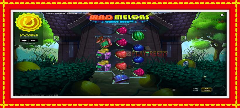 Slot machine Mad Melons Chaos Reels with access to free game online, picture 2