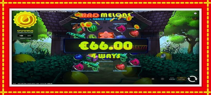 Slot machine Mad Melons Chaos Reels with access to free game online, picture 3