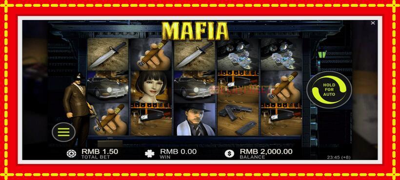 Slot machine Mafia with access to free game online, picture 1