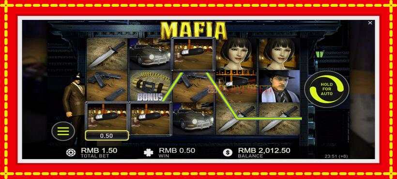 Slot machine Mafia with access to free game online, picture 3