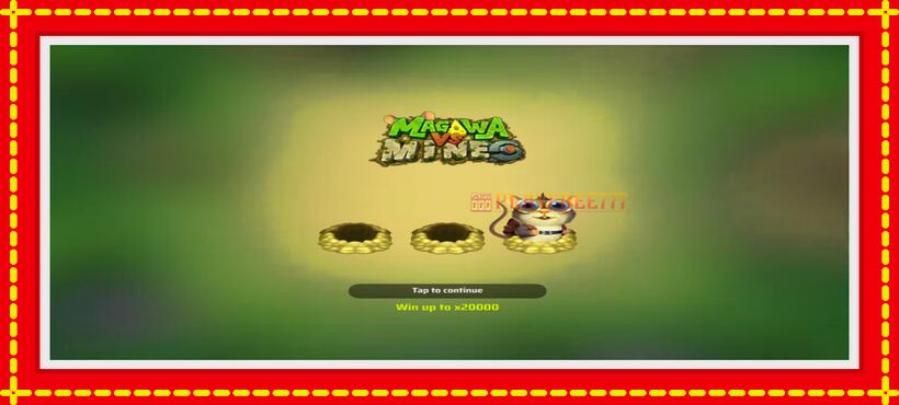 Slot machine Magawa VS Mines with access to free game online, picture 1