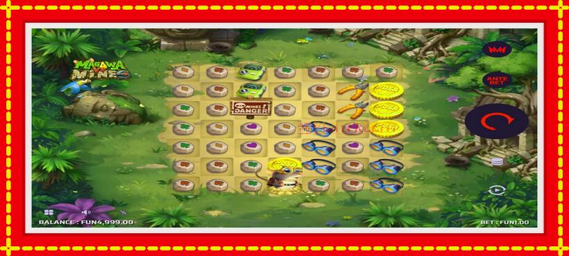 Slot machine Magawa VS Mines with access to free game online, picture 2