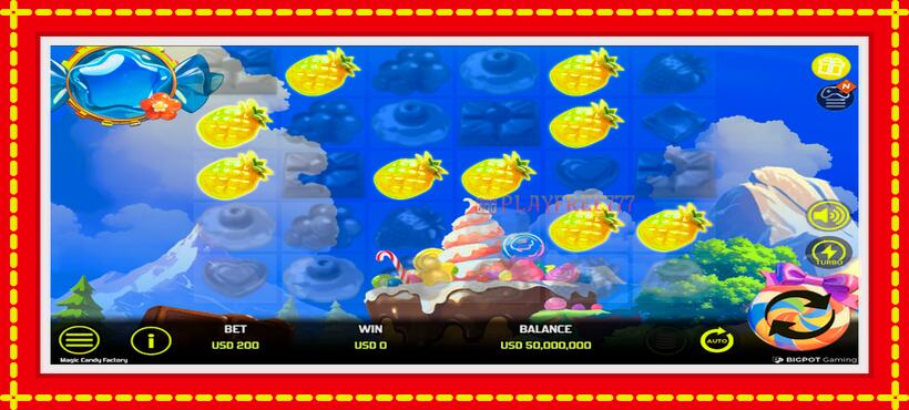 Slot machine Magic Candy Factory with access to free game online, picture 3