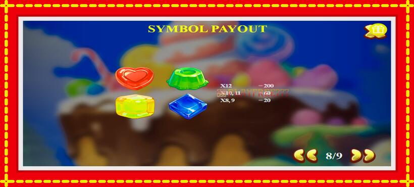 Slot machine Magic Candy Factory with access to free game online, picture 7