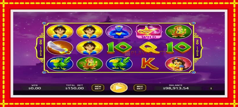 Slot machine Magic Carpet with access to free game online, picture 1