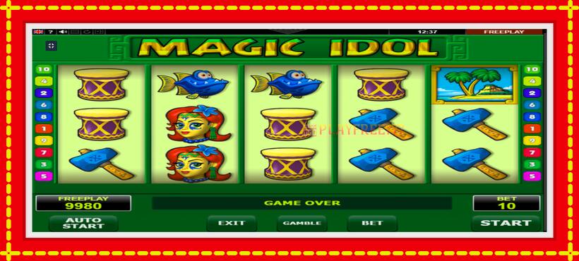 Slot machine Magic Idol with access to free game online, picture 1