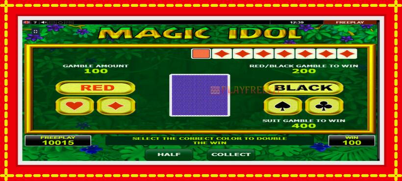 Slot machine Magic Idol with access to free game online, picture 5