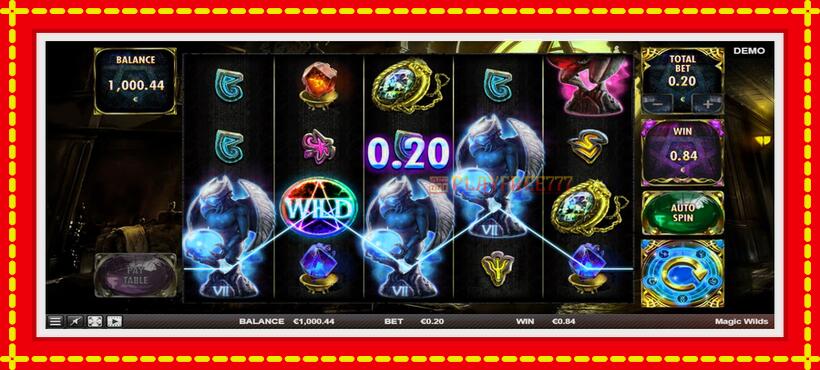 Slot machine Magic Wilds with access to free game online, picture 3