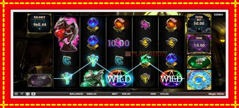 Slot machine Magic Wilds with access to free game online, picture 4