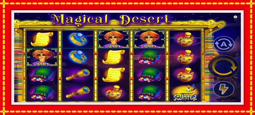 Slot machine Magical Desert with access to free game online, picture 2