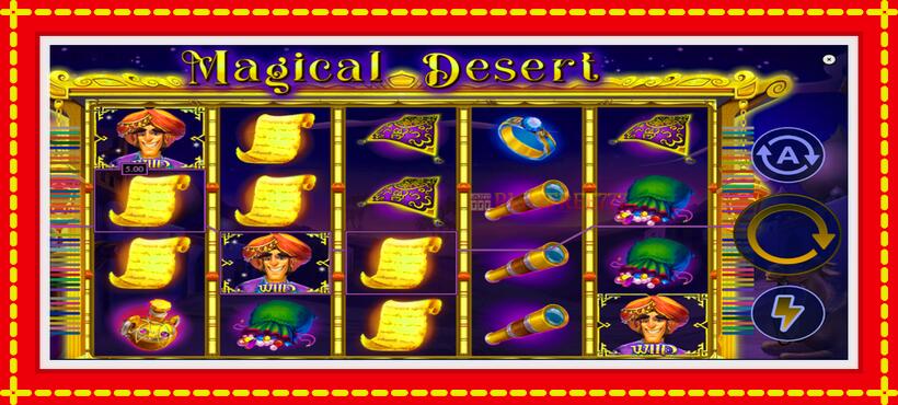 Slot machine Magical Desert with access to free game online, picture 3