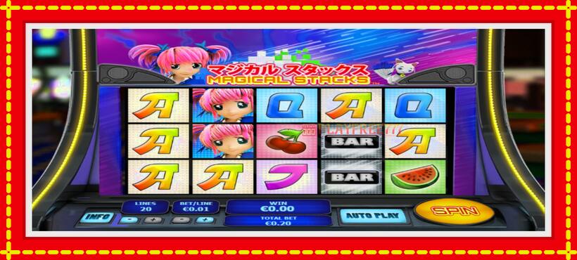 Slot machine Magical Stacks with access to free game online, picture 1